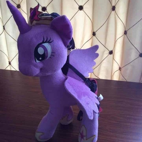 My Little Pony Princess Twilight Sparkle Purple Plush Wings Toy Friendship Magic - Picture 1 of 4